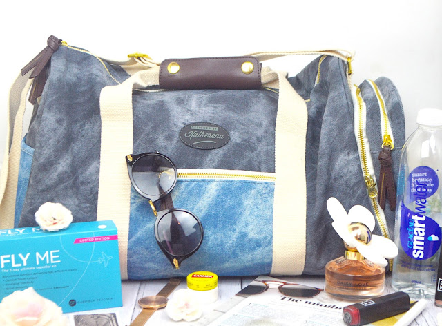 Katherina Double Denim Unisex Regent Holdall Bag Review, Lovelaughslipstick Blog