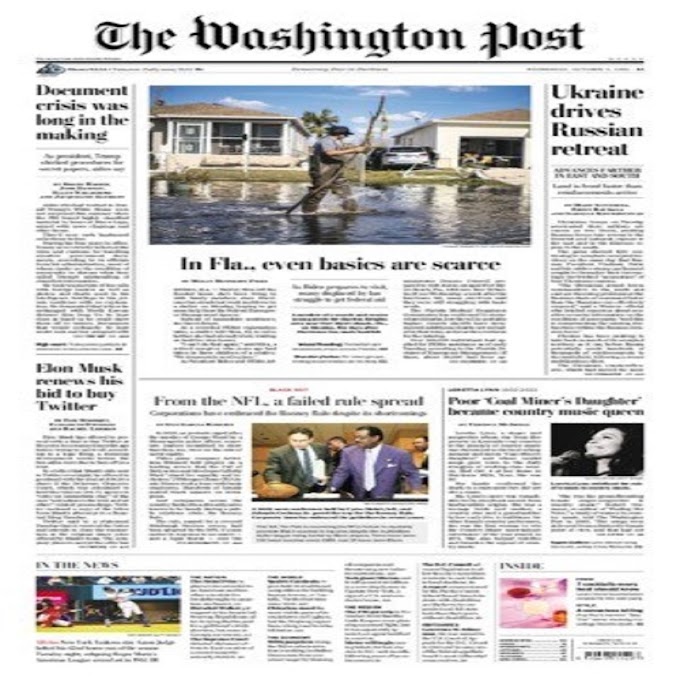 The Washington Post Newspaper Pdf Download 5 October 2022