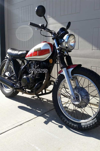 1981 Yamaha SR250 Scrambler Custom