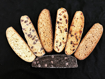 Amanda has been making Biscotti for over 15 years.  Her flavors include: Lavender Honey, Cranberry Orange, Chocolate with Chocolate Chip, Anise, Spice, Cranberry, Lemon Poppy, and Toasted Coconut with Chocolate Chips.
