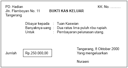 Accounting & Bussines: Bukti Transaksi