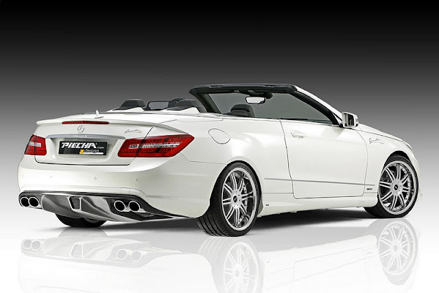 2011 piecha mercedes benz e class convertible w207 rear side view 2011 Piecha Mercedes Benz E Class Convertible W207