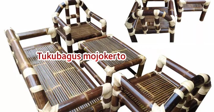  Jual  segala model kursi  bambu  hitam asli jawa timur tukubagus