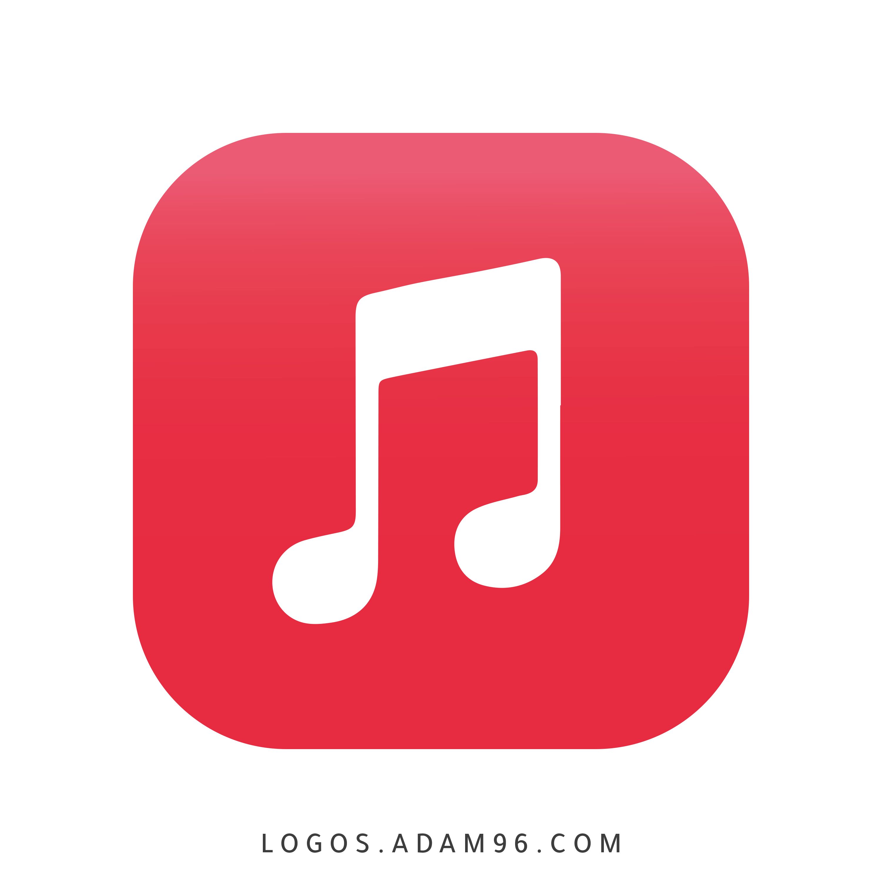 Apple Music app Icon Logo PNG Vector