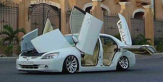 Some Arab guys made this strange new modified tuned Honda Accord