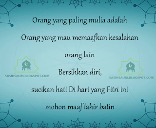 Kata Kata Ucapan Selamat Lebaran Idul Fitri