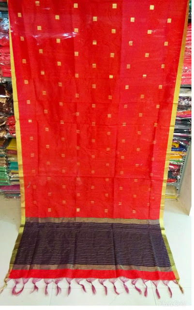 Raw silk saree