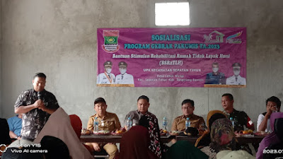 UPK Kecamatan Sepatan Timur Sosialisasi Program Gebrak Pakumis 