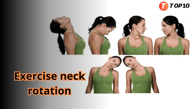 Exercise neck rotation