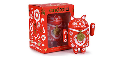 Chinese Lunar New Year 2018 “Year of the Dog” Android Vinyl Figure by Andrew Bell