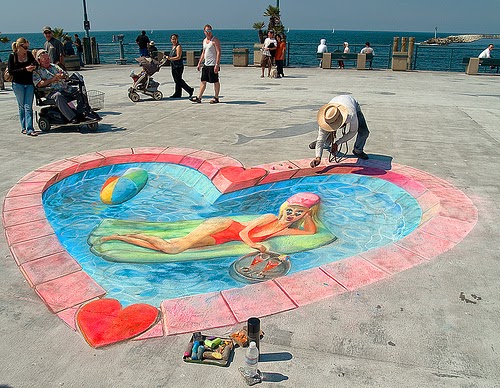 Awesome Totally Mind Blowing 3D Beach Art
