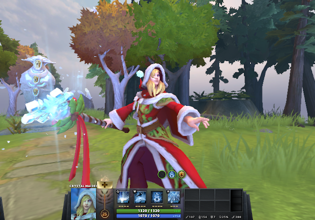 Mod Jaina Santa Crystal Maiden