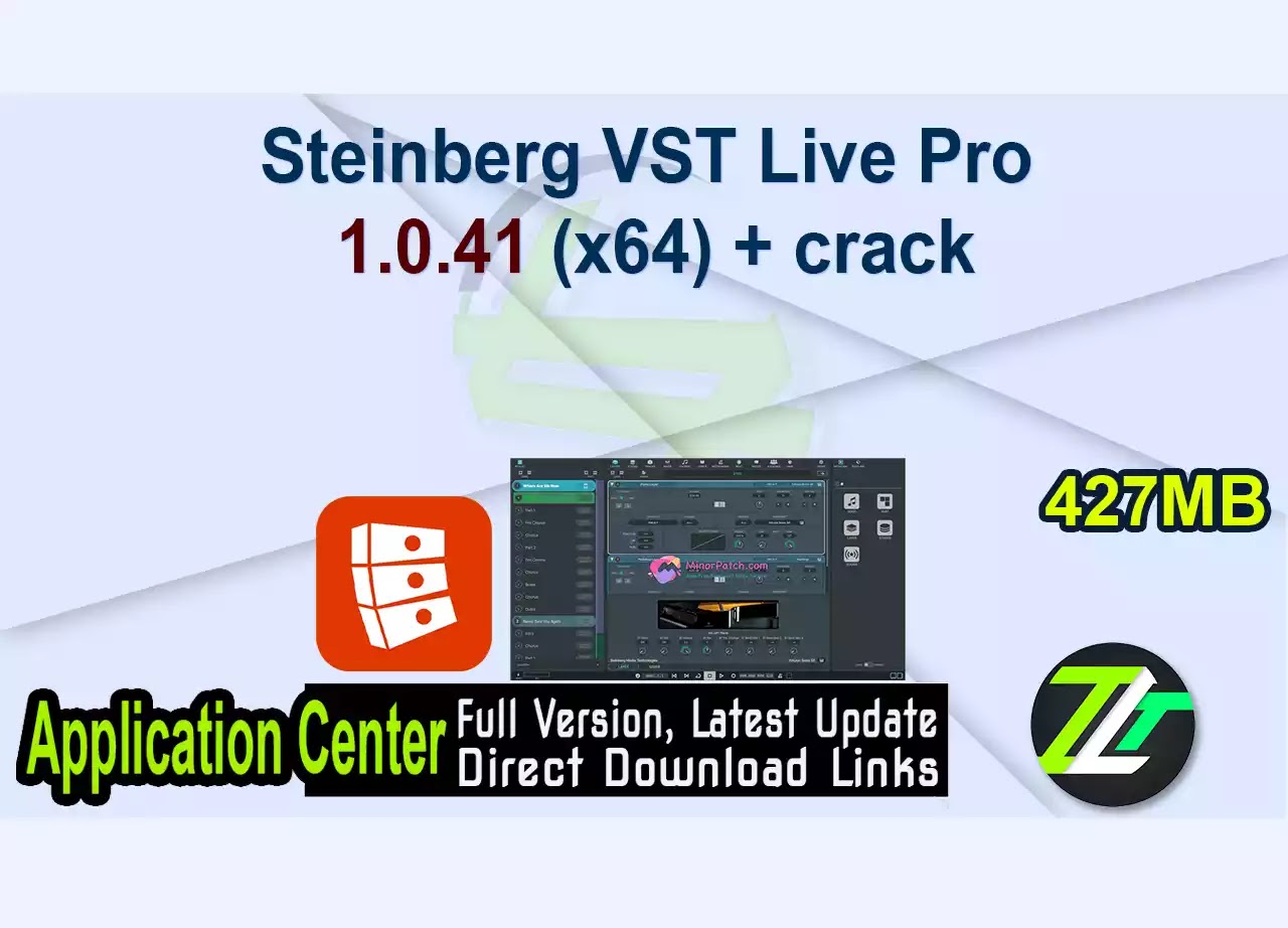 Steinberg VST Live Pro 1.0.41 (x64) + crack