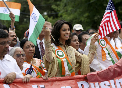  Mallika Sherawat pictures for India Day parade in New Jersey