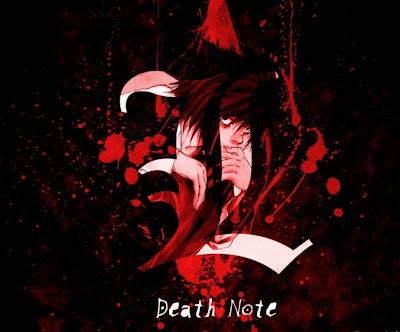 The Sound Of Death Note The L Black Logo Wallpaper