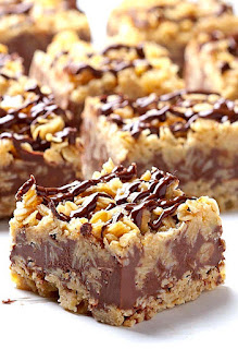 Easy No Bake Chocolate Oatmeal Bars Recipe