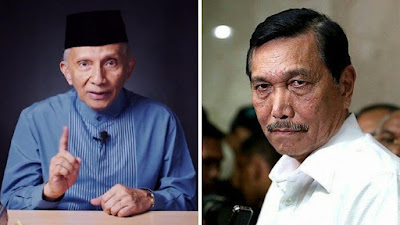 Amien Rais: Luhut Jadi Musuh Bersama Rakyat Indonesia, Dia Beban Bangsa!