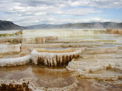 Air Panas Mammoth Hot Springs, AS