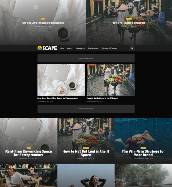 Transform your blog into a breathtaking landscape with the Landscape Blogger Template. This template is specifically designed to showcase the beauty of nature and create an immersive experience for your readers.