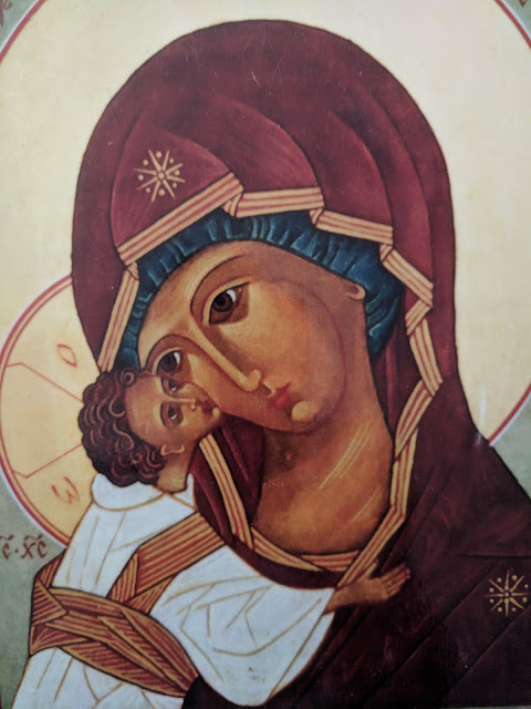 Our Lady Of Tenderness Icon by Jude Fischer, Madonna House Apostolate