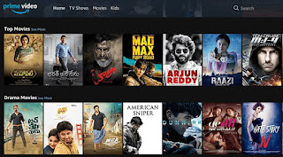 telugu movies on amazon prime