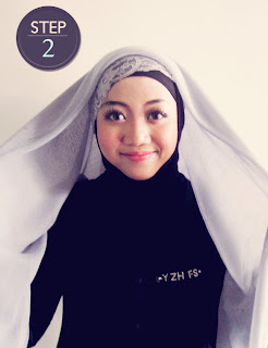 kreasi hijab segi empat