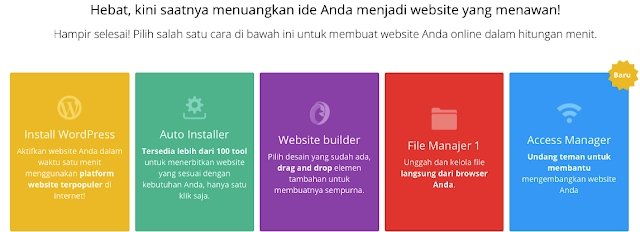 wordpress dan website builder