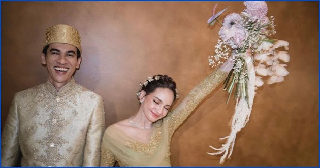 Sudah Sah! Enzy Storia Perdana Pajang Foto Dicium Mesra Suami