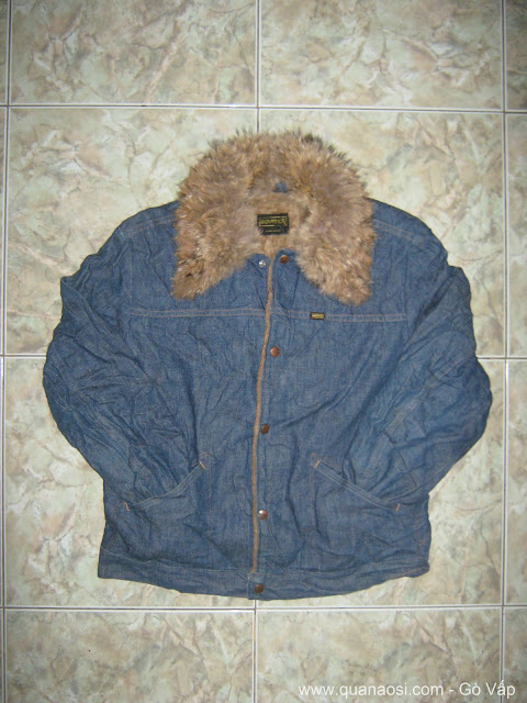 Áo khoác jean lót lông đẹp từ USA giá rẻ 550k, Quần Áo hàng thùng