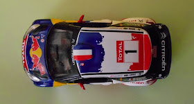 burago die cast model car citroen DS3 WRC