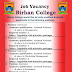 Birhan College - Lecturer Jobs 