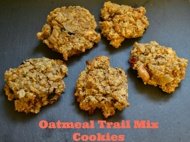 Oatmeal Trail Mix Cookies