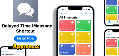 Delayed Time iMessage Shortcut Get Latest Version For IOS 13, 14, 15, 16
