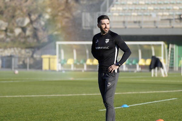 Eder Sarabia - Andorra -: "El de Málaga será un partido complicado"