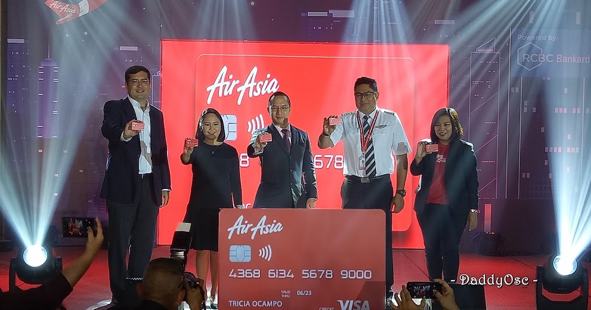 AirAsia launches Credit Card powered by RCBC Bankard and ...