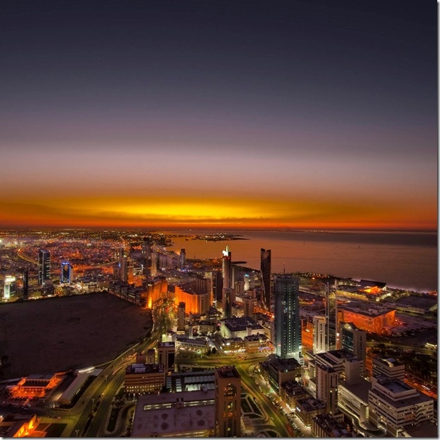 kuwait pic nov. 25 city at night skyline