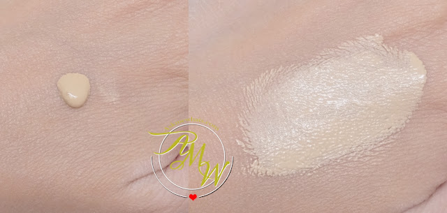 a swatch photo of Kate The Base Zero Powdery Skin Maker Foundation Review by Nikki Tiu of www.askmewhats.com