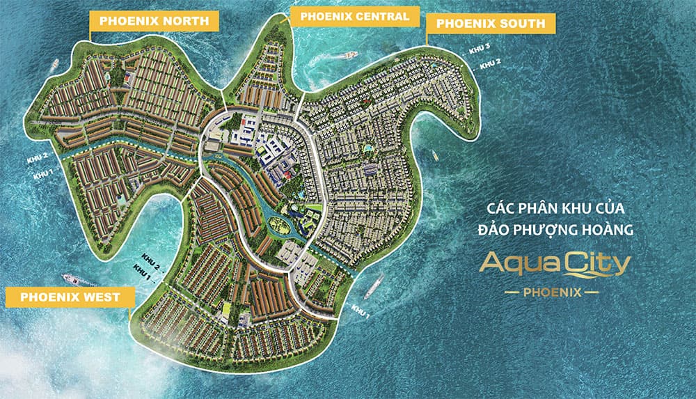 aqua city dao phuong hoang pheonix