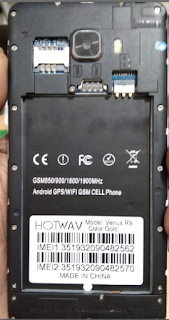 Hotwav Venus R9 Color Gold Flash File