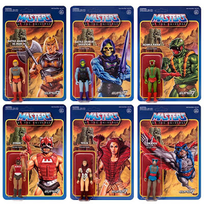 He-Man and the Masters of the Universe ReAction Retro Action Figures Wave 3 by Super7