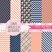 These can all be found in my New Releases section. Have a great weekend! :) (peach and blue medley )