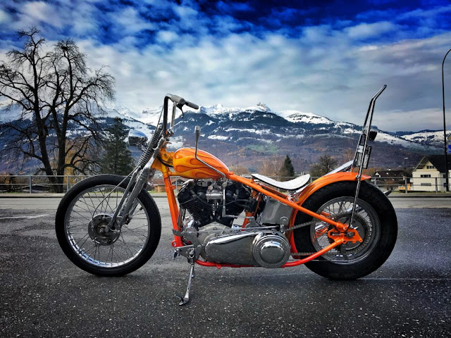 Harley Davidson Knucklehead By Bobber FL Motorcycles Hell Kustom