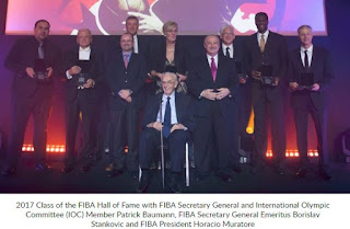 FIBA Hall of Fame's 2017 Class inducted