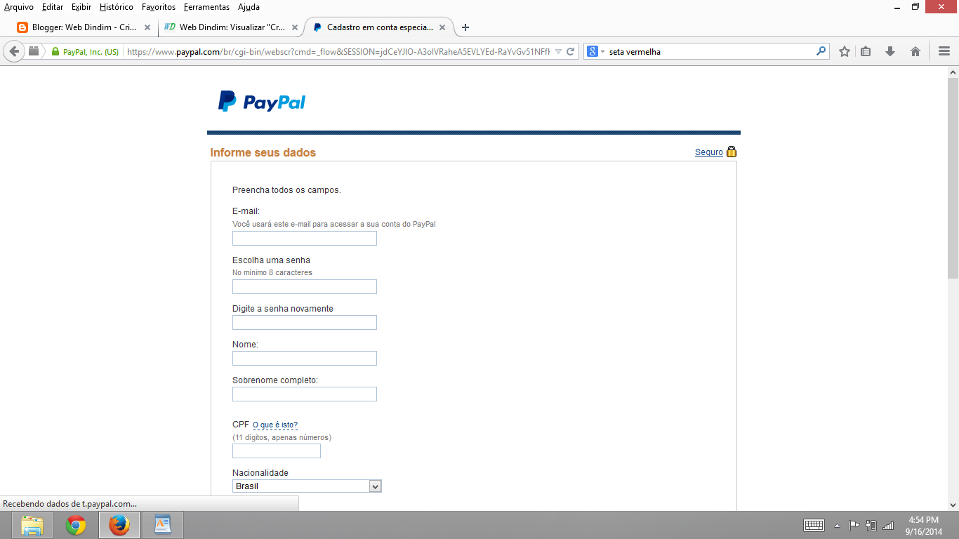 como ganha dinheiro na conta do paypal Gratis 2017 E 2018 