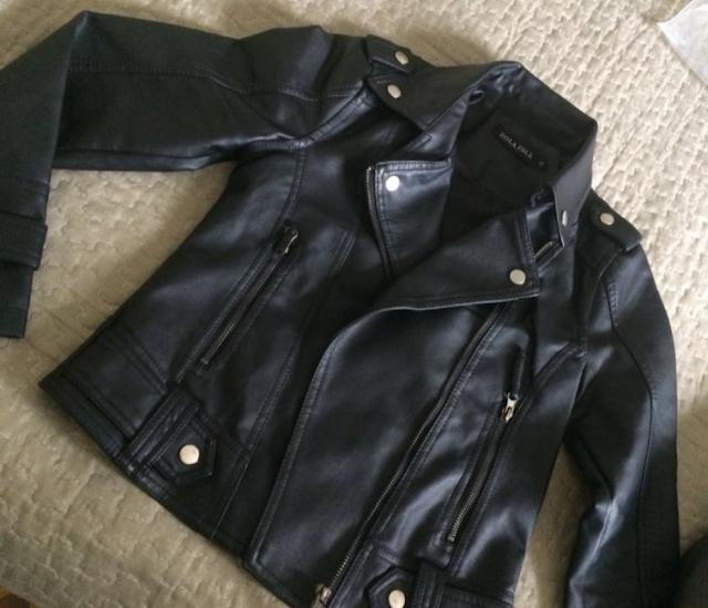 elegant leather jacket classy veste