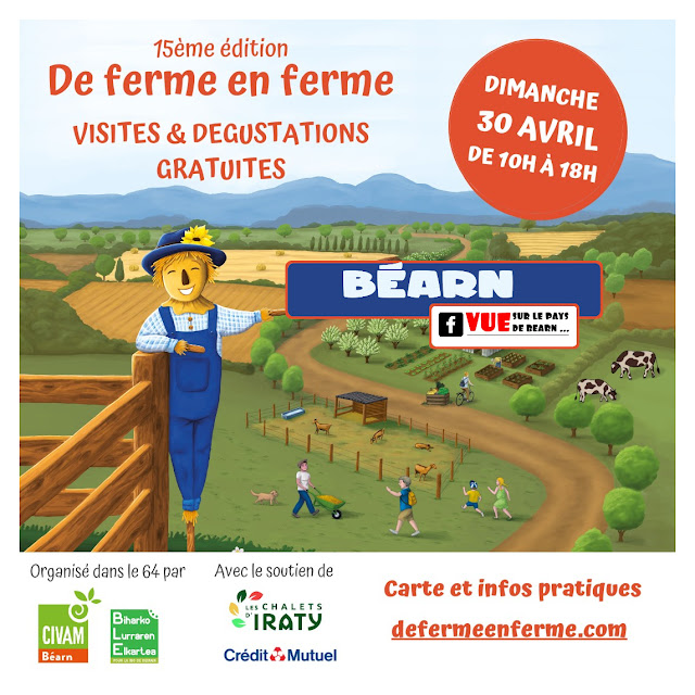 De ferme en ferme 2023 en Béarn