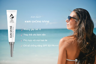 Công dụng của kem chống nắng