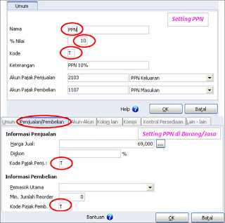 Training Accurate Software: Setting PPN di Barang dan Customer