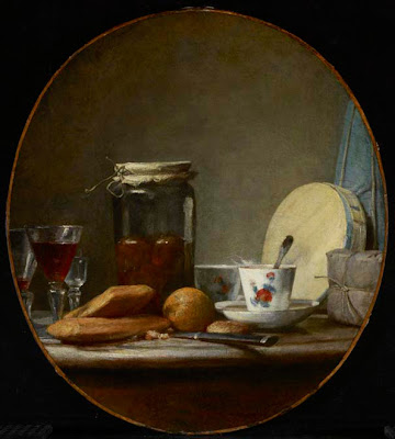  Jean-Siméon Chardin. Jar of Apricots 