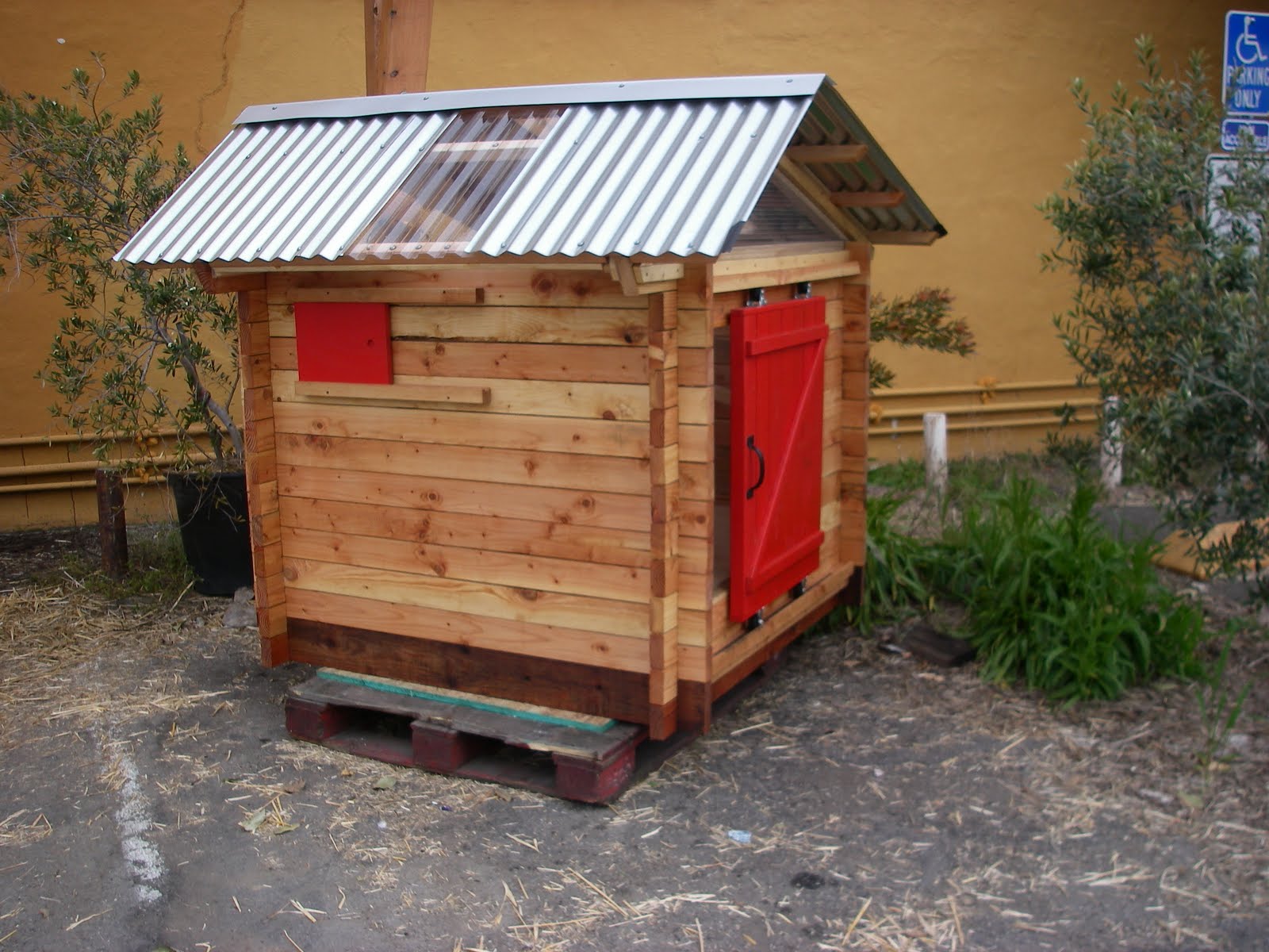 Just Fine Design Build: Modern Log Cabin Chicken Coop Now For Sale at ...